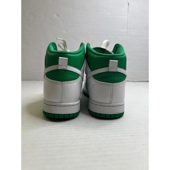 Nike Dunk High Retro Green & White Sneakers Mens Sz 11.5‎ main image 7